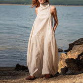 Miranda - Turtle-Neck Maxi Dress